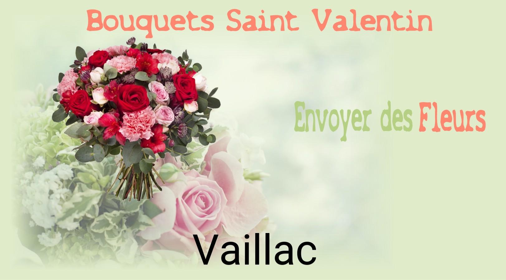 Roses de Saint-Valentin livrées à Vaillac